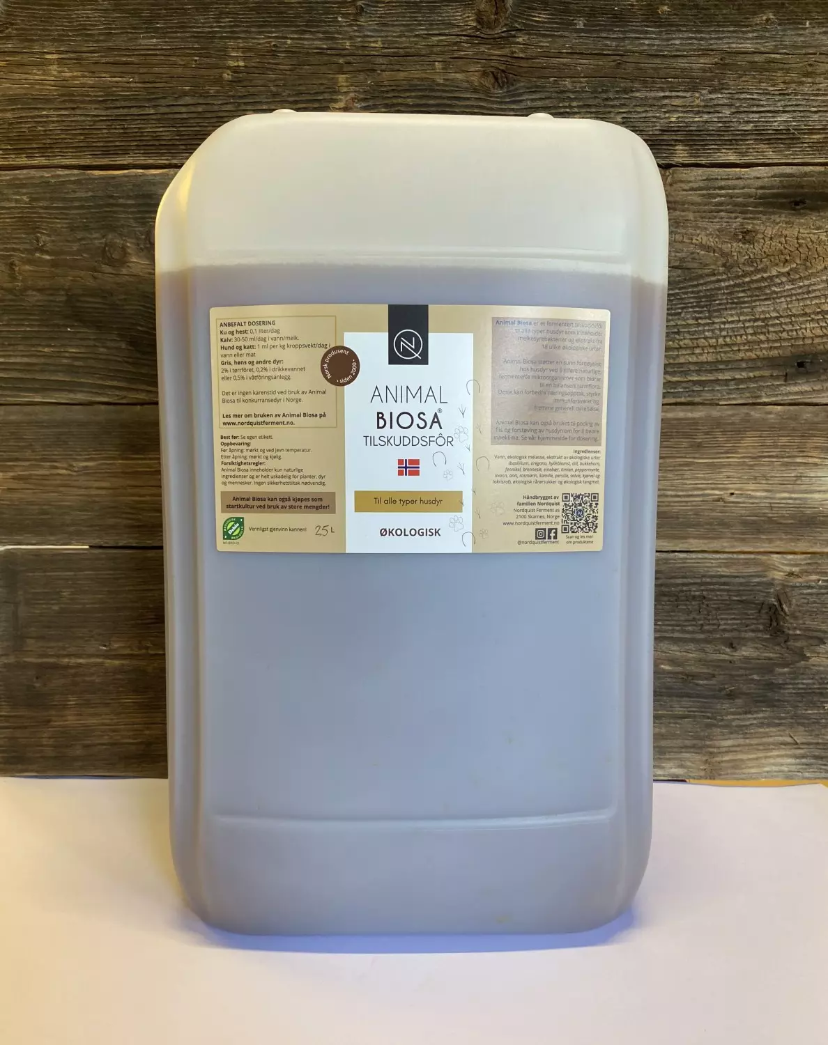 Animal Biosa Tilskuddsfôr 25 Liter