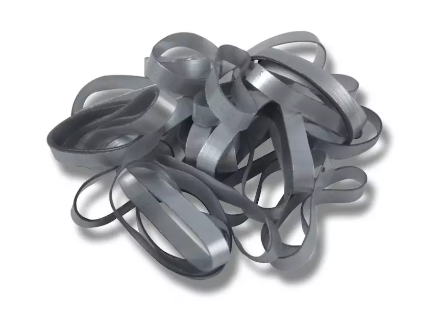 Hansbo Sport Manstrikker Silikon 1800 stk - Sølv