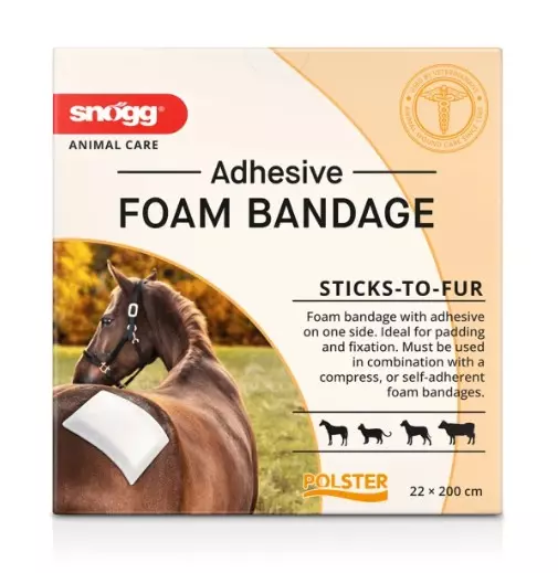 Snögg Animal Care Foam Bandage (Polster) Adhesive 22cm x 200cm