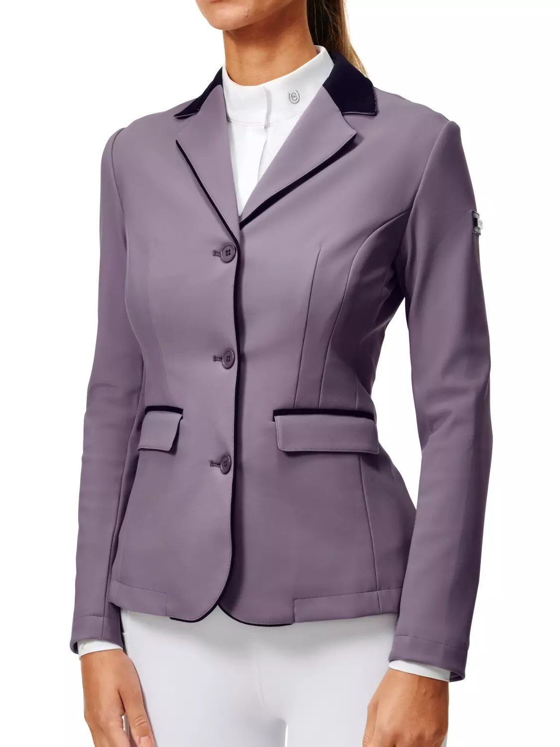 Equestrian Stockholm Classic Show Jacket - Dark Violet