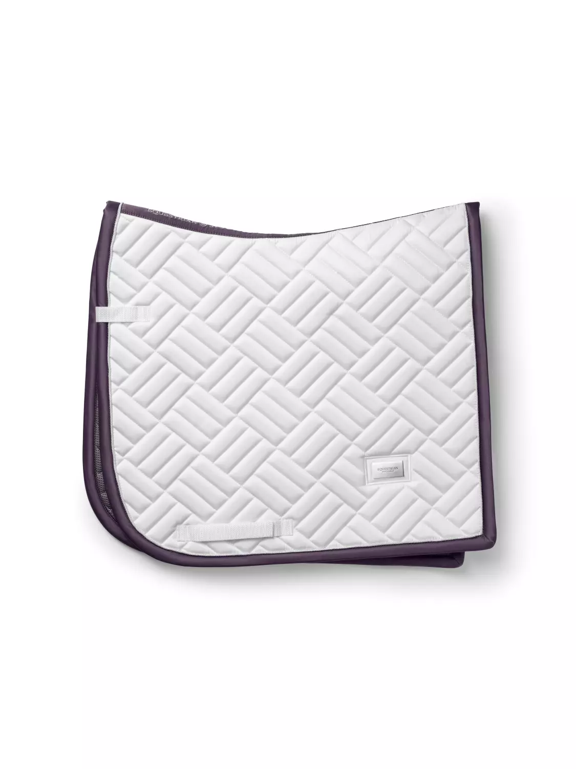 Equestrian Stockholm Schabrack Modern White Dark Violet - Dressur