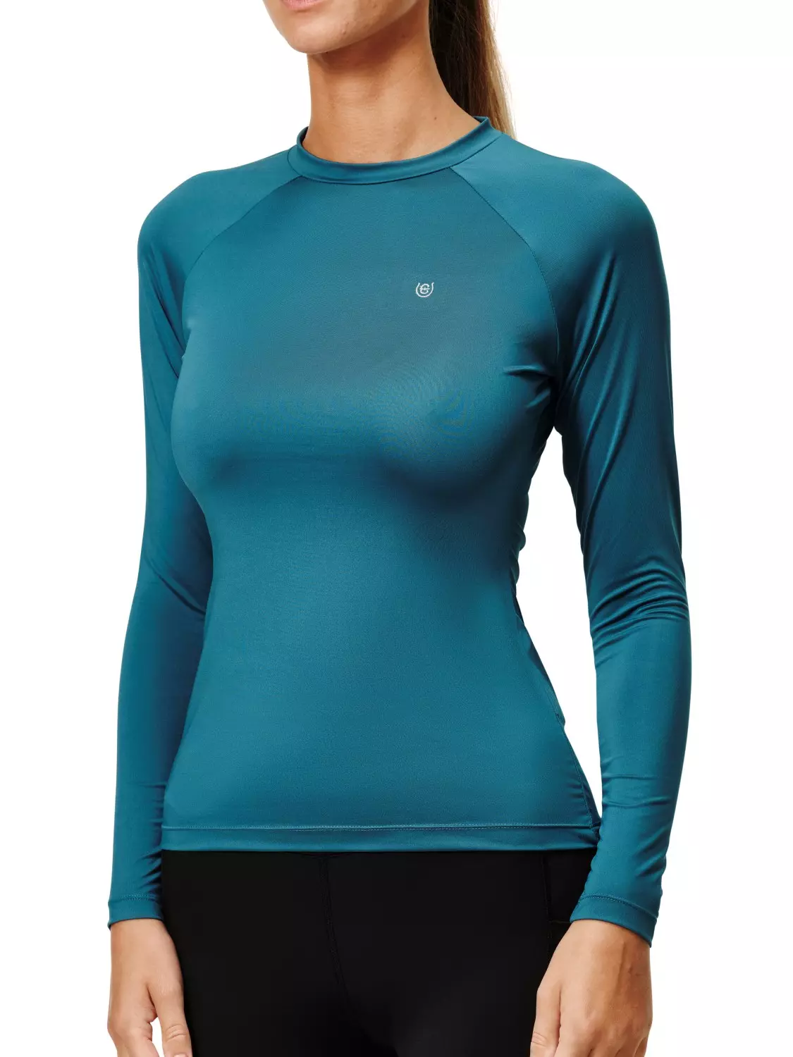 Equestrian Stockholm Dynamic Base Layer - Teal Blue