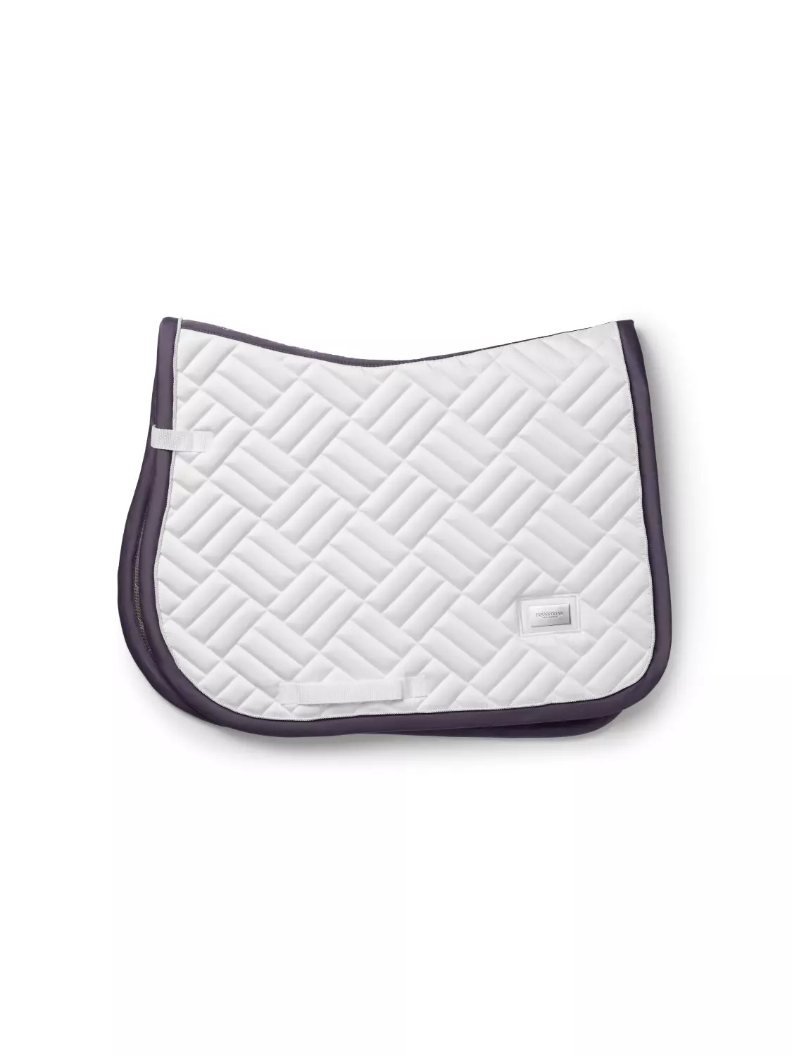 Equestrian Stockholm Schabrack Modern White Dark Violet - Sprang