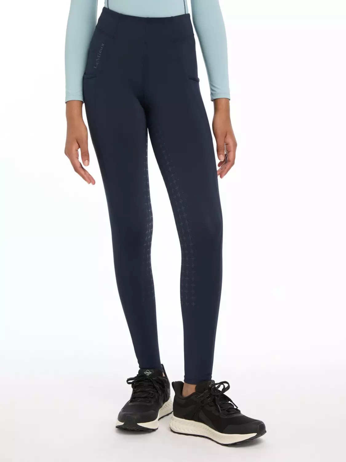 Le Mieux Orla Young Rider Pull-On Tights - Navy