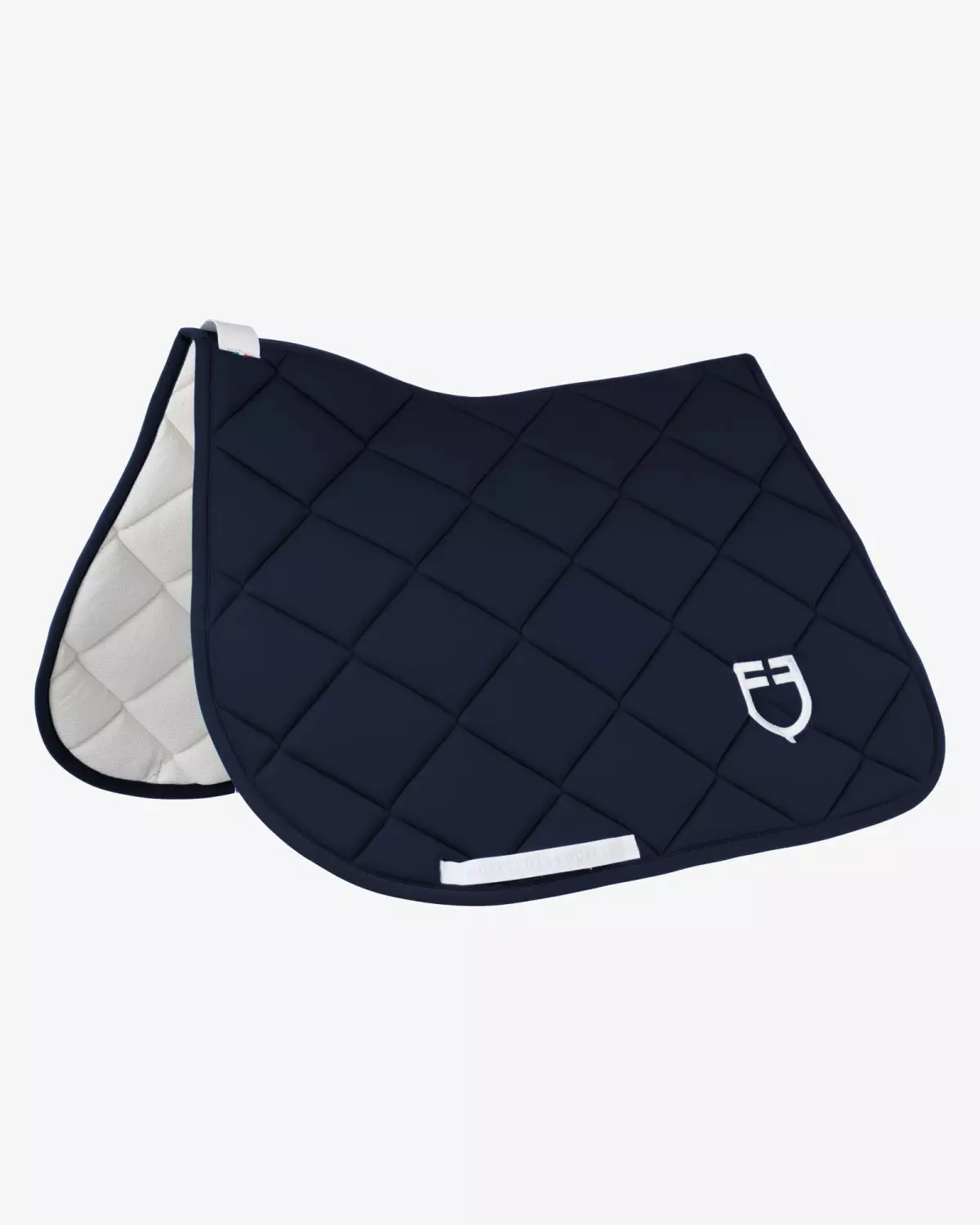 Equestro Padded GP Schabrack Sprang - Navy/hvit