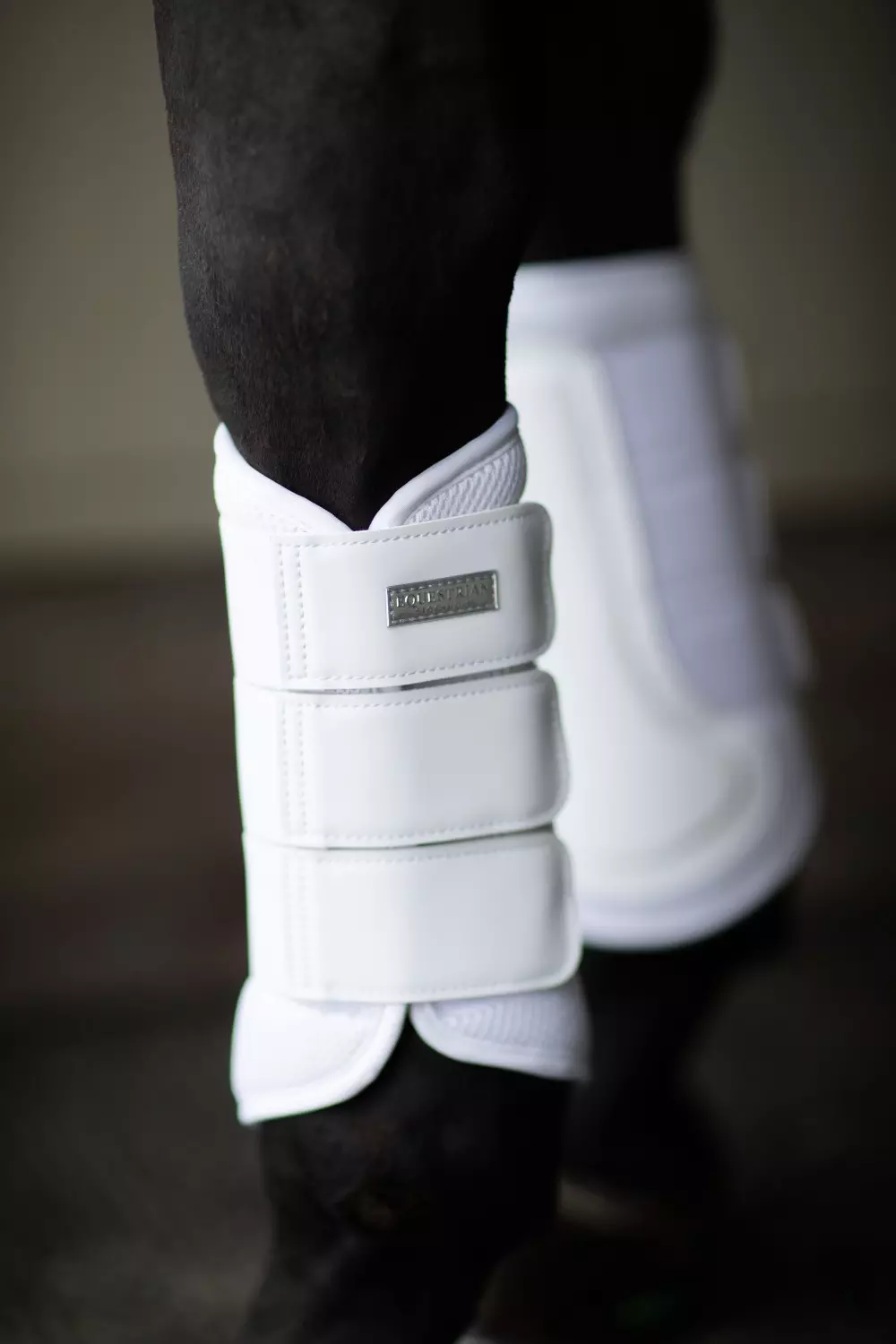 Equestrian Stockholm Classic Brushing Boots Mesh - Hvit