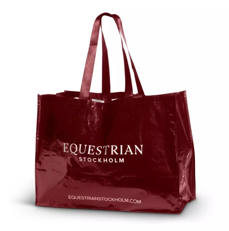 Equestrian Stockholm Stable Bag - Bordeaux