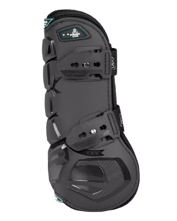 Acavallo Skeleton Dynamic Zone Tendon Boots - Svart