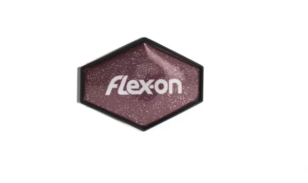 Flex-On Magnet Armet Hjelm - Silver Plum