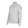 Trolle Projects Tonal Fine Cashmere Logo Turtleneck