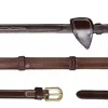 Dyon 13mm Rubber Reins New English Collection - Gummitøyle med stoppere