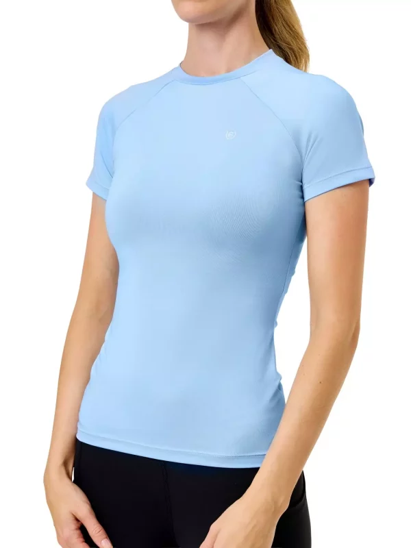 Equestrian Stockholm Dynamic Base Layer Kortermet - Midsummer Blue