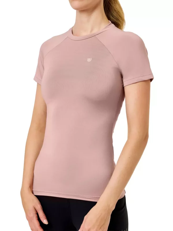 Equestrian Stockholm Dynamic Base Layer Kortermet - Midsummer Glow Midsummer Blush