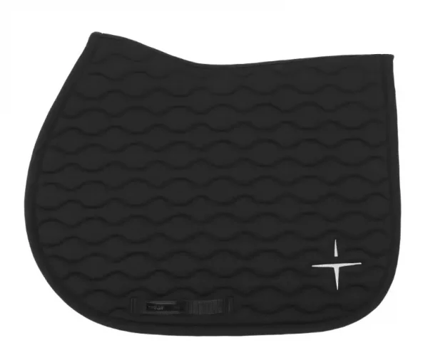 Trolle Projects Shevron Tech-Jersey Jump Saddle Pad - Navy