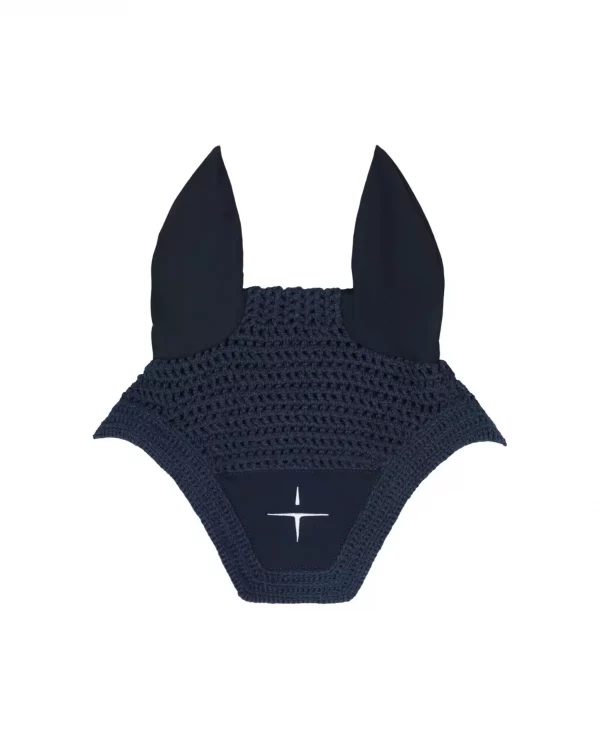 Trolle Projects Knitted Soundless Fly Veil - Ørehette Navy