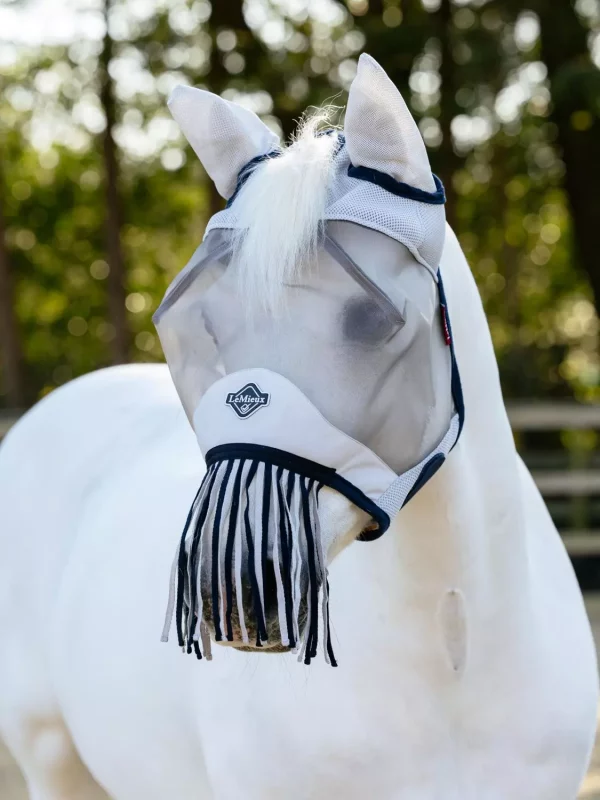 Le Mieux Fringe Fly Mask - Fluemaske med frynser