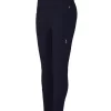 Kingsland Classic Ladies Brushed F-Grip Tights - Navy
