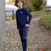 Kingsland Alexis Junior Brushed F-Grip Tights - Svart