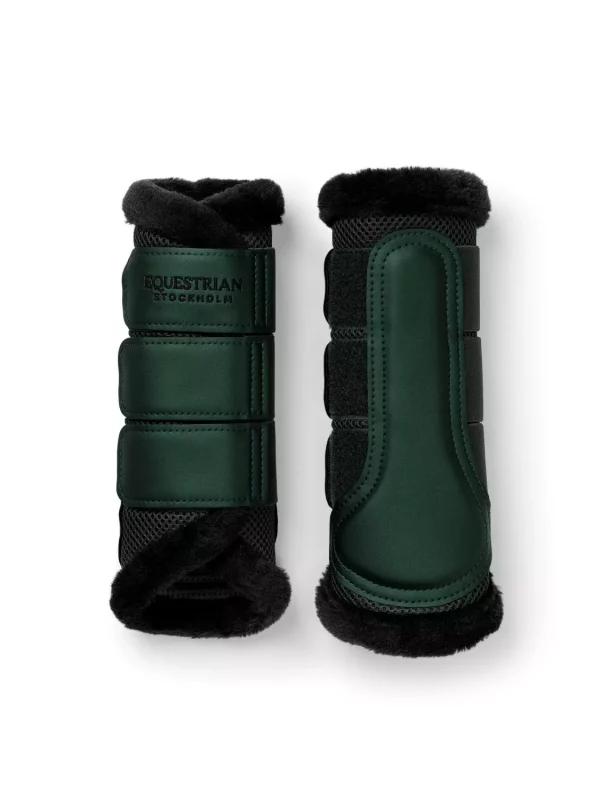 Fur Mesh Brush Sycamore - Green