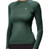 Equestrian Stockholm Dynamic Base Layer - Sycamore Green