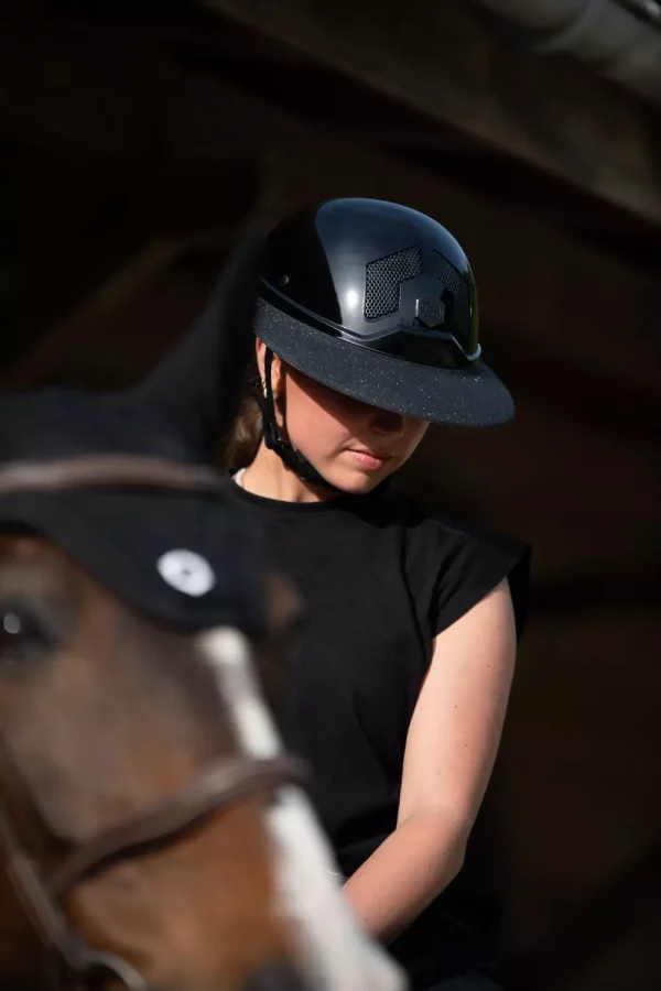 Flex-On Visor Angel Glitter Black M