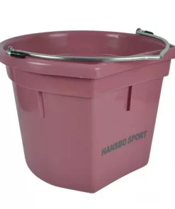 Hansbo Sport Bøtte med flat bakside 20 L - rosa