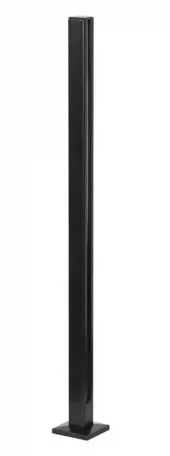 Elegant 5050 endestolpe toppmontert sort matt pr stk