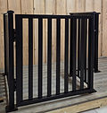Elegant 5050 port til gjerde 1075x965 sort matt pr stk