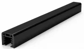 Håndrekke Elegant u-profil sort pr meter