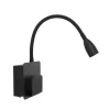 VEGGLAMPE DESIGN USB BLACK PR STK