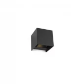 VEGGLAMPE DESIGN CUBE BLACK PR STK