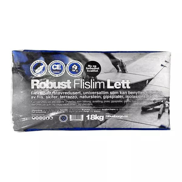 ROBUST FLISLIM LETT 18KG