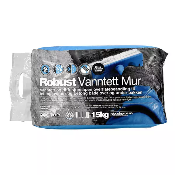 ROBUST VANNTETT MUR 15KG