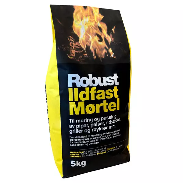 ROBUST ILDFAST MØRTEL 5KG