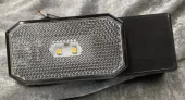 Markeringslys hvit m/arm LED