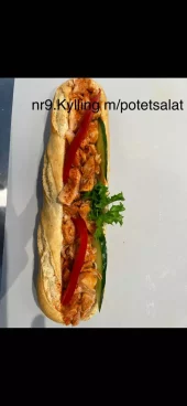 9. Kylling med potetsalat