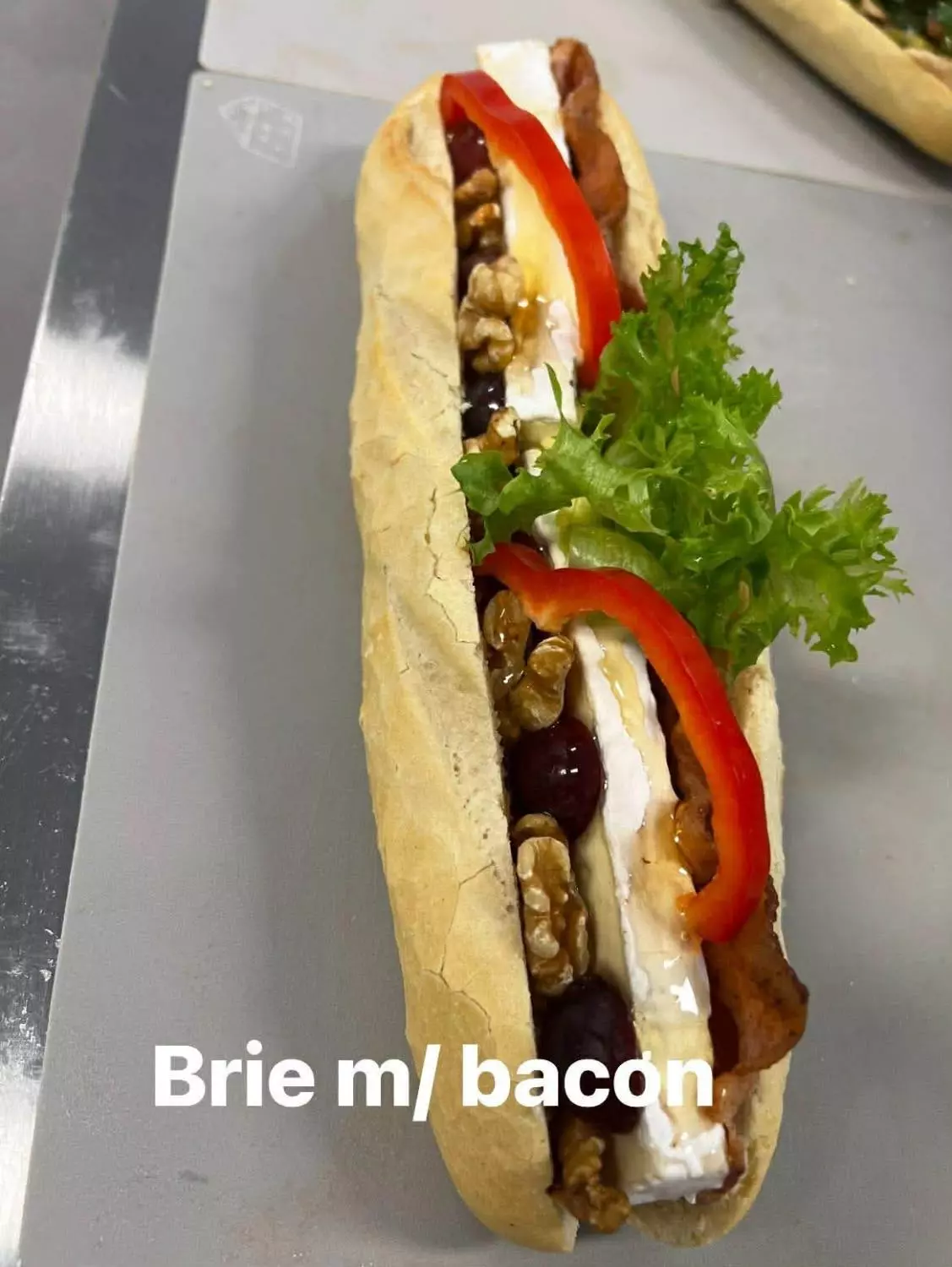 10. Brie med bacon