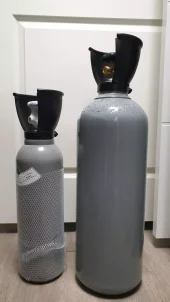 Kullsyreflaske CO2 10KG(13L) m/gass RPV