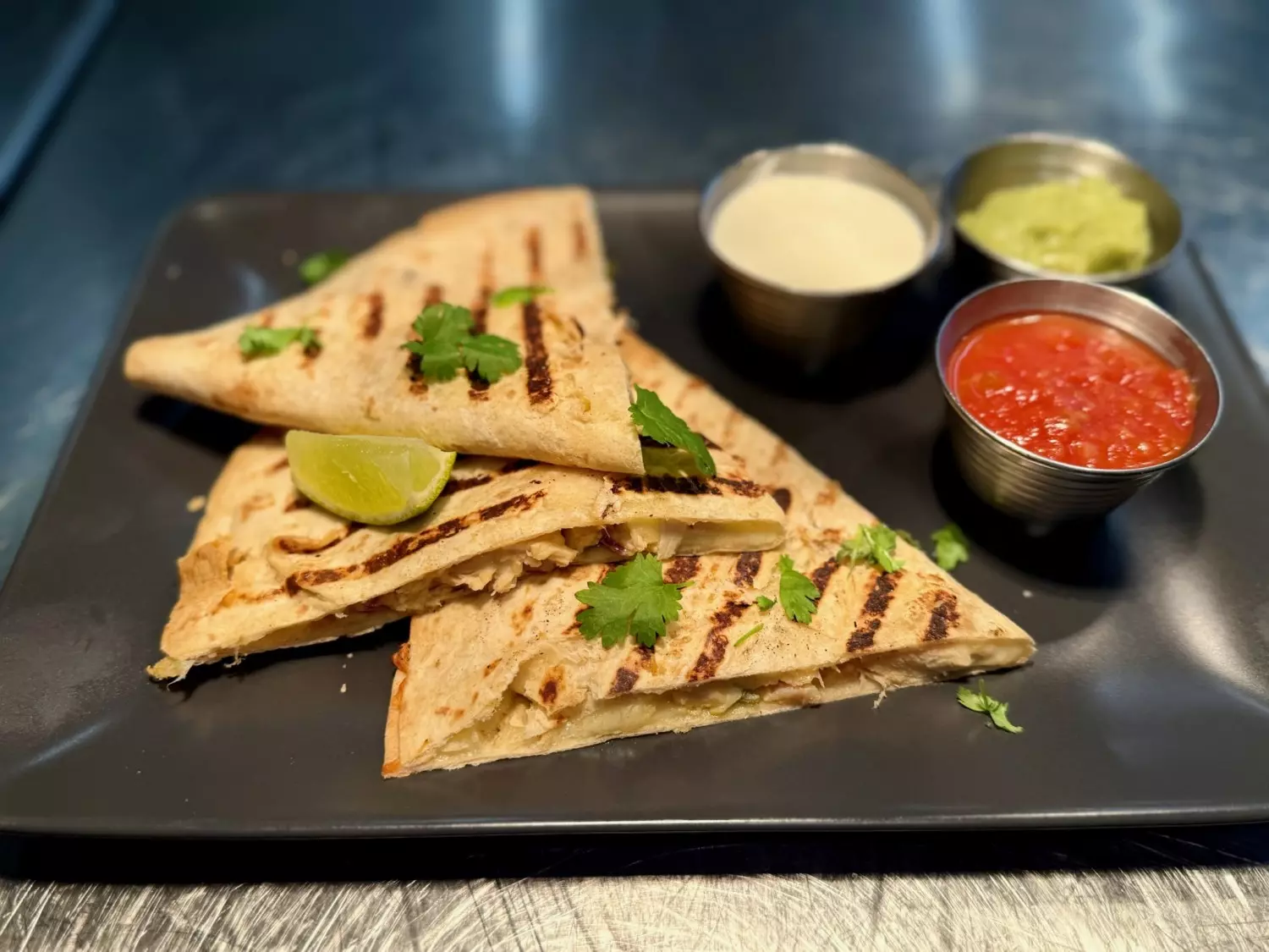 Quesedilla med kylling - TAKEAWAY