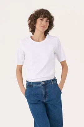 Ratana T-shirt 100% bomull rund hals