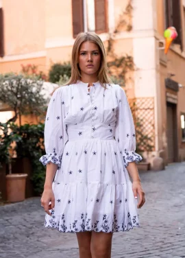 Scarlett Dress Blue Kiss
