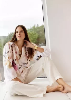 Rouge Clementine Blouse