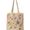 Raffia Flower Bag