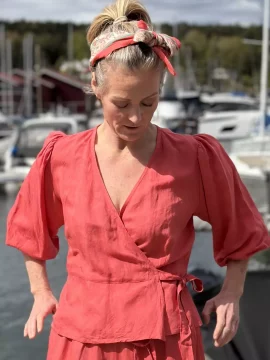 Nelli Wrap Top