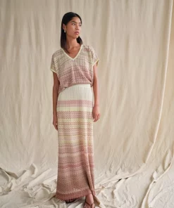 Hopi Zig-Zag Knit Skirt