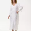 Embroidery Long Goa White