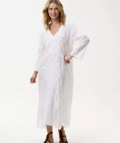 Embroidery Long Goa White