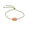 FUCHIA TALISMAN - armbånd