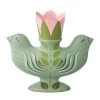 Candle Holder Twin Birds