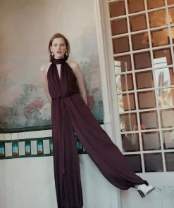 Zenith Jumpsuit Pomegranate